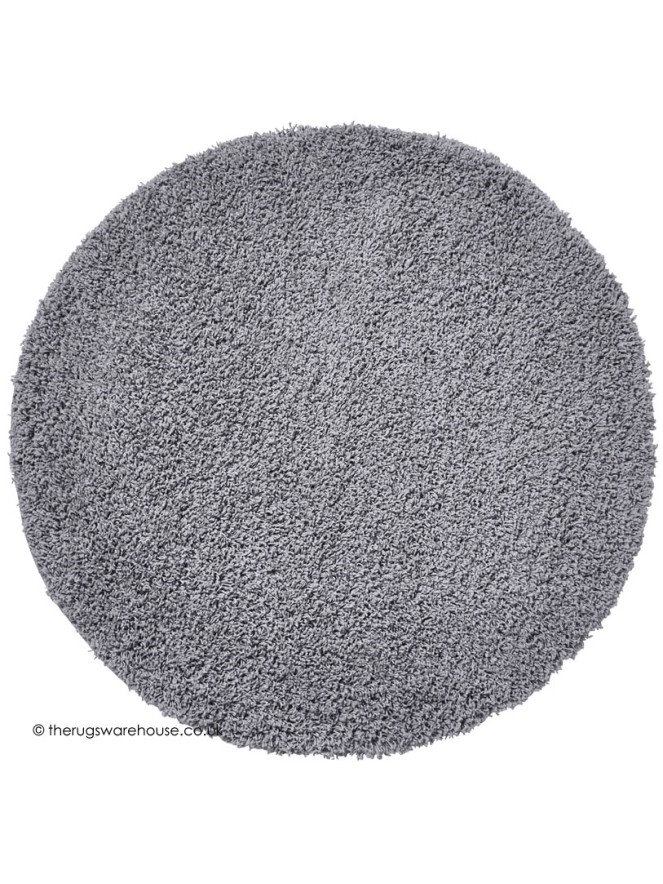 Vista Grey Circle Rug - 4