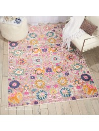 Flower Passion Silver Rug - Thumbnail - 3