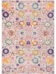 Flower Passion Silver Rug - Thumbnail - 6