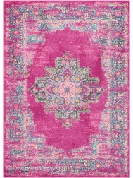 Oriental Passion Fuchsia Rug - Thumbnail - 4