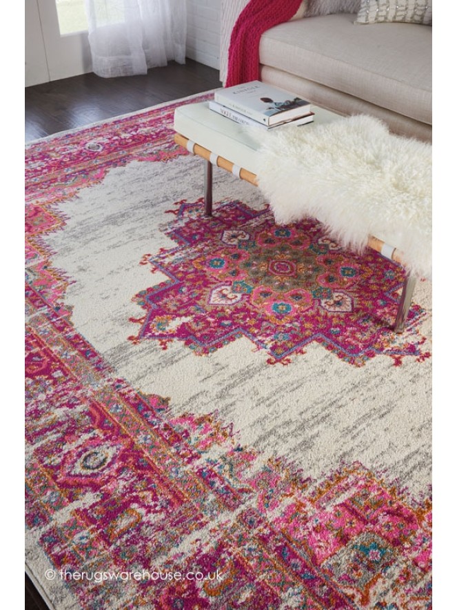 Oriental Passion Ivory Rug - 4