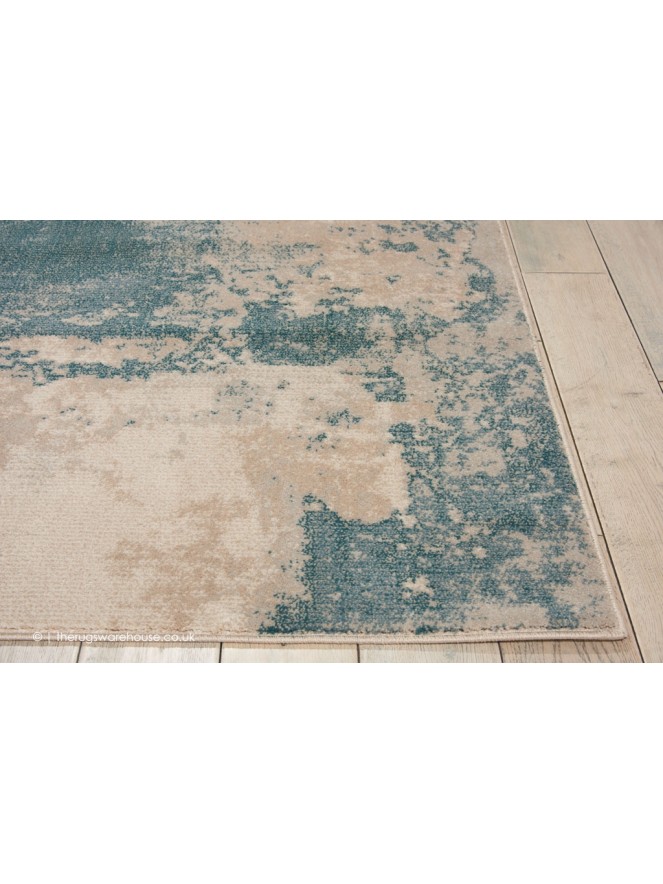 Maxell Style Teal Rug - 4