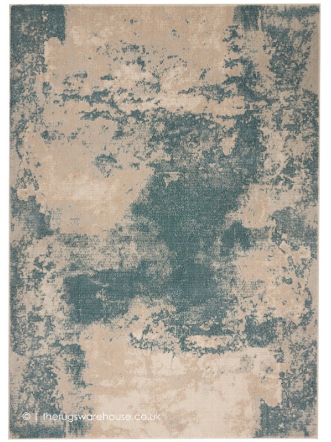 Maxell Style Teal Rug - 7