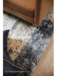 Persia Midnight Oyster Rug - Thumbnail - 3