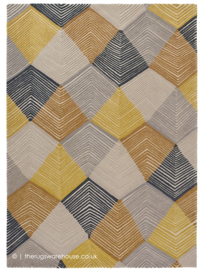 Rhythm Saffron Rug - 5