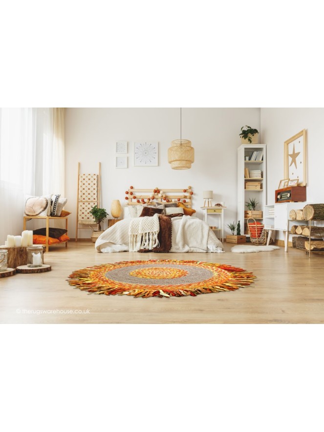 Ballas Gold Rug - 2