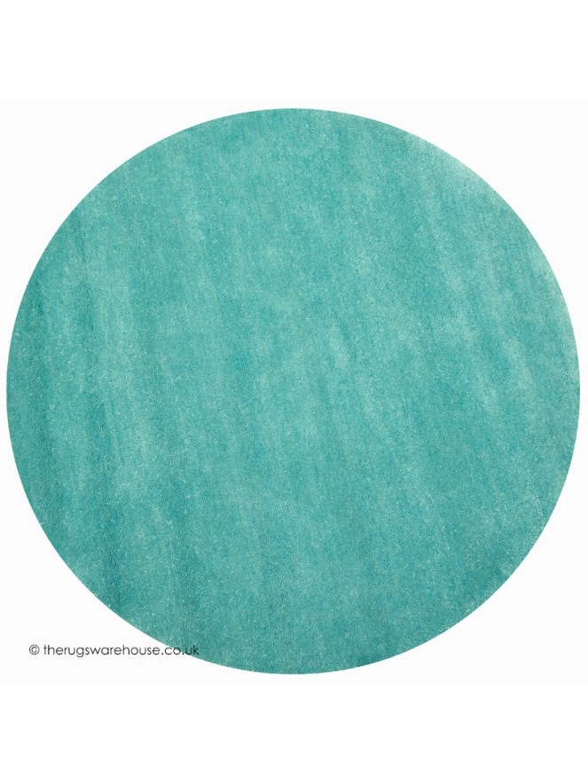 Comfort Aqua Circle Rug - 6