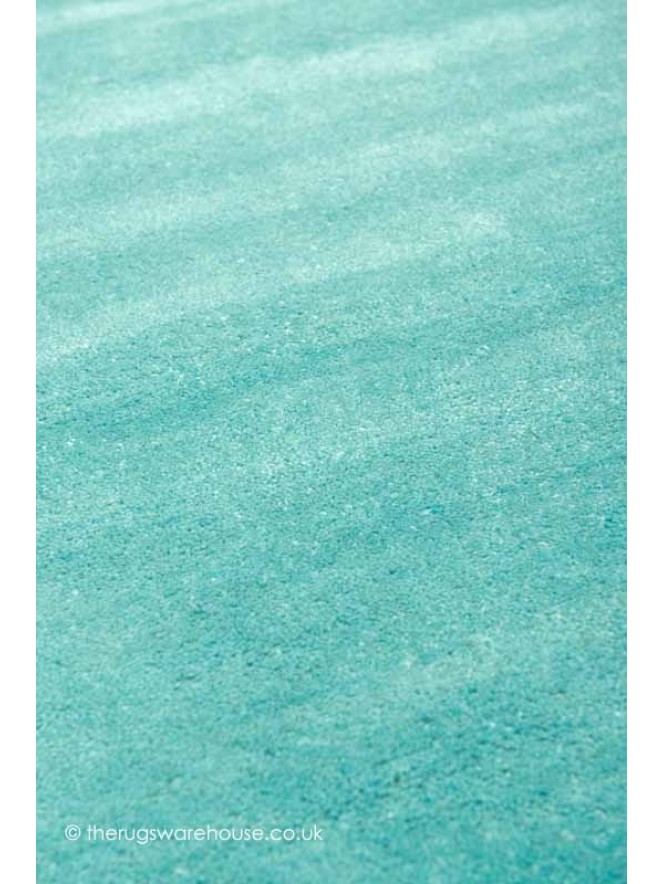 Comfort Aqua Oval Rug - 5