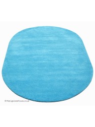 Comfort Duck Egg Oval Rug - Thumbnail - 6