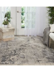 Snake Skin Grey Rug - Thumbnail - 3