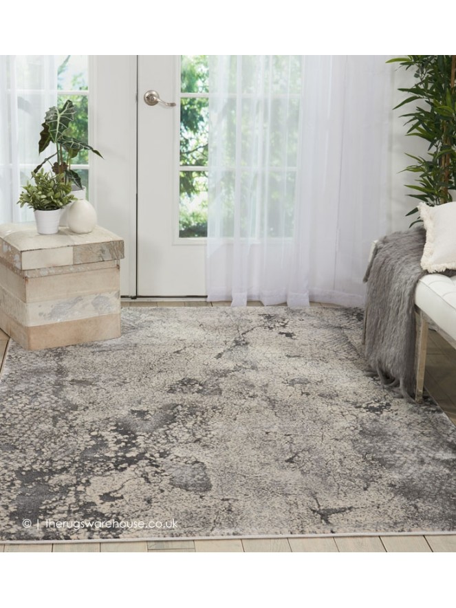 Snake Skin Grey Rug - 3