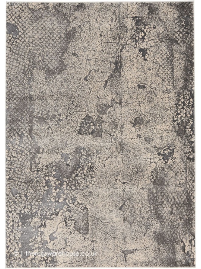 Snake Skin Grey Rug - 7