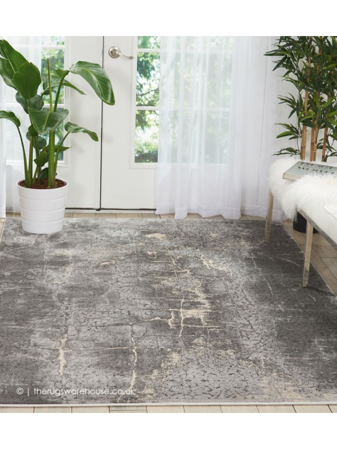 Relica Charcoal Rug - 3