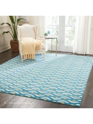 Flavia Blue Rug - Thumbnail - 2