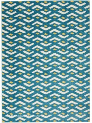 Flavia Blue Rug - Thumbnail - 8