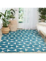 Rangoli Blue Rug - Thumbnail - 3