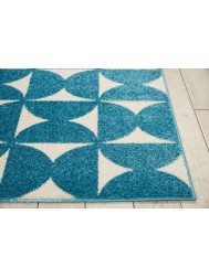 Rangoli Blue Rug - Thumbnail - 5