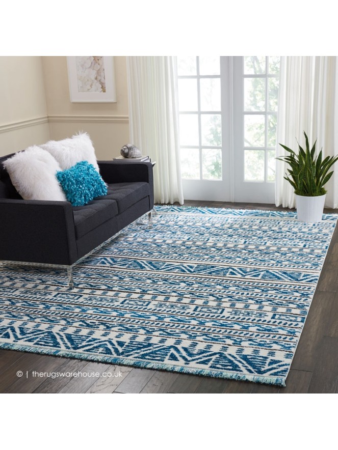 Huron Blue Rug - 2