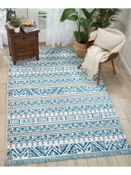 Huron Blue Rug - Thumbnail - 4