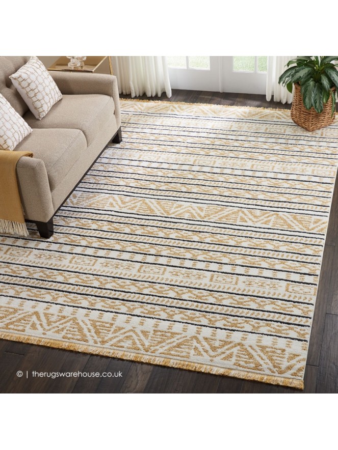 Huron Yellow Rug - 2