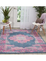 Oriental Passion Blue Rug - Thumbnail - 3