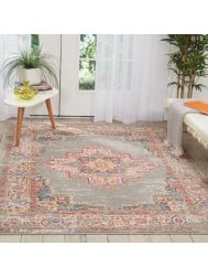 Oriental Passion Grey Rug - Thumbnail - 3