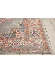 Oriental Passion Grey Rug - Thumbnail - 4