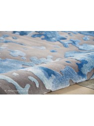 Prismatic Blue Grey Rug - Thumbnail - 4