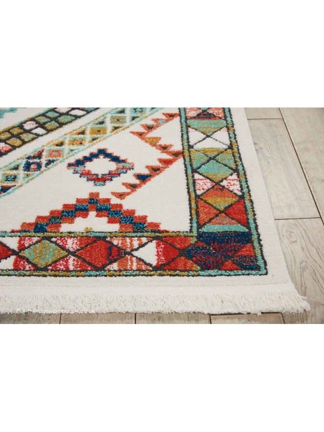 Navajo White Multi Rug - 4