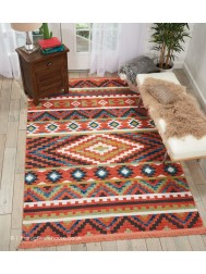 Navajo Orange Rug - Thumbnail - 2