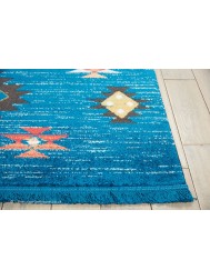 Navajo Blue Rug - Thumbnail - 4