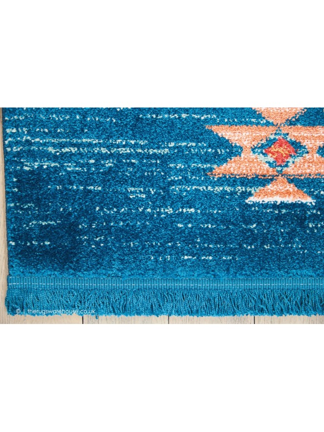 Navajo Blue Rug - 6