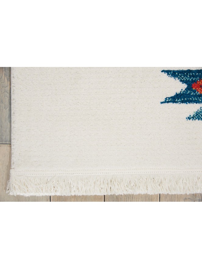 Navajo White Rug - 6