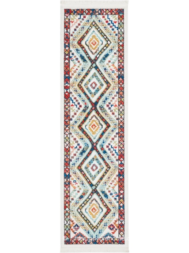 Navajo White Multi Runner - 5