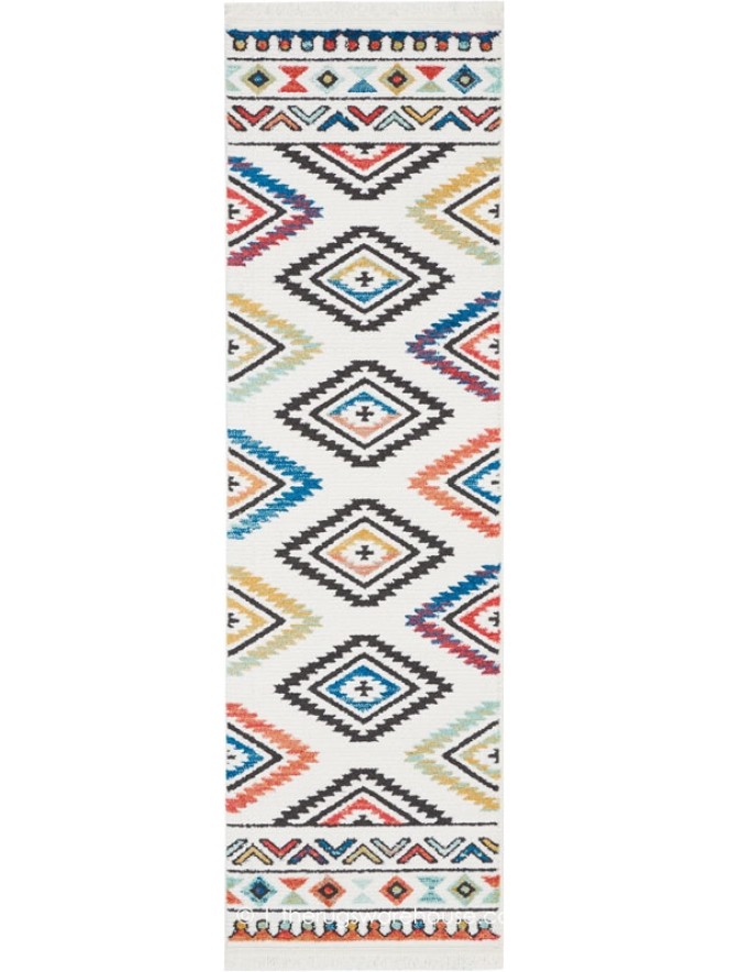 Navajo White Mix Runner - 5