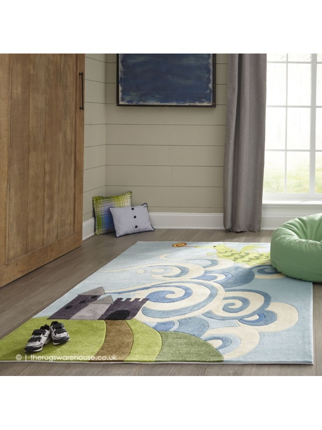 Dragon Castle Rug - 2