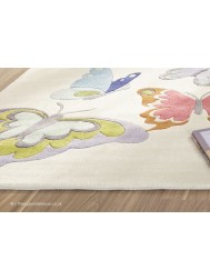 Colourful Butterflies Rug - Thumbnail - 3