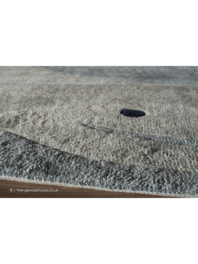 Happy Whale Circle Rug - 3