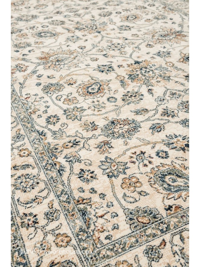 Serco Cream Grey Rug - 6