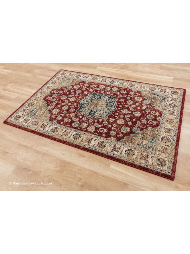 Timouri Red Rug - 8