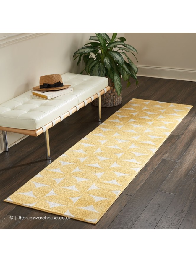 Rangoli Yellow Runner - 2