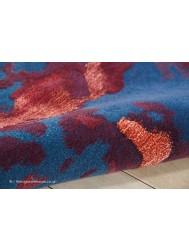 Prismatic Blue Flame Rug - Thumbnail - 5