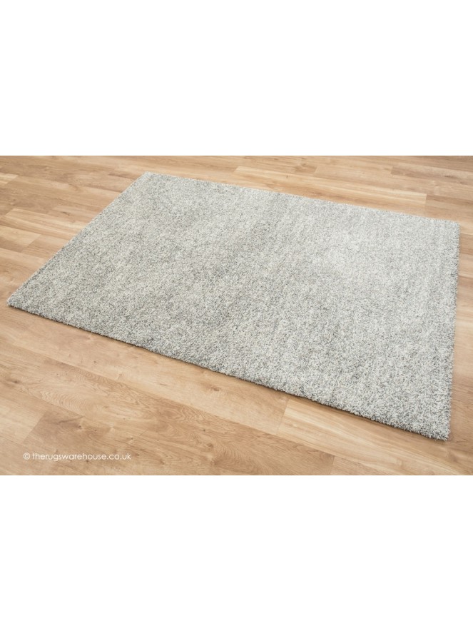 Mehari Silver White Rug - 8