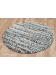 Equator Teal Circle Rug - Thumbnail - 2