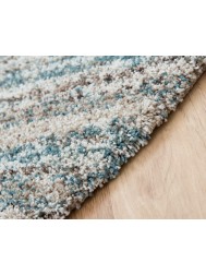 Equator Teal Circle Rug - Thumbnail - 3