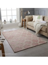 Medina Geo Pink Rug - Thumbnail - 2