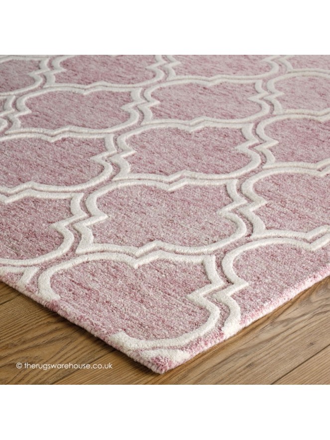 Medina Geo Pink Rug - 3