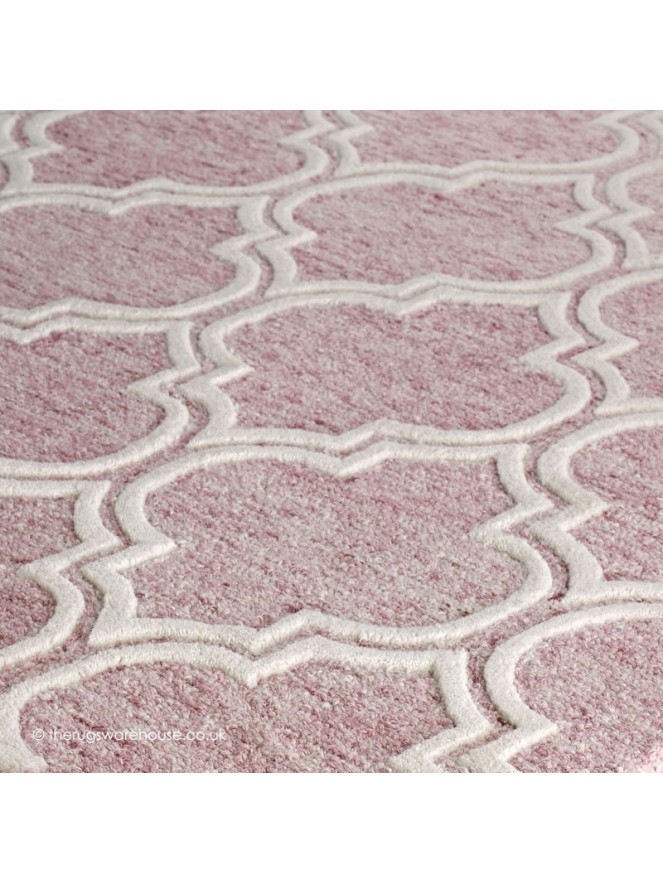 Medina Geo Pink Rug - 4