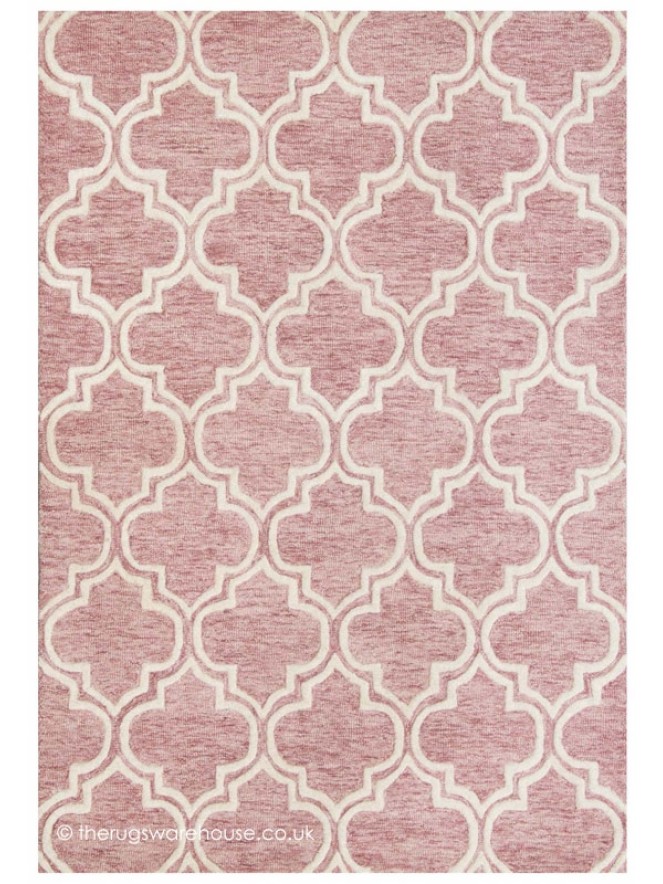 Medina Geo Pink Rug - 5