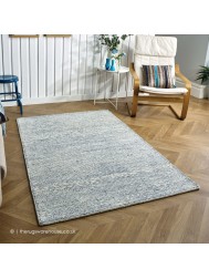 Milano Dots Blue Rug - Thumbnail - 2